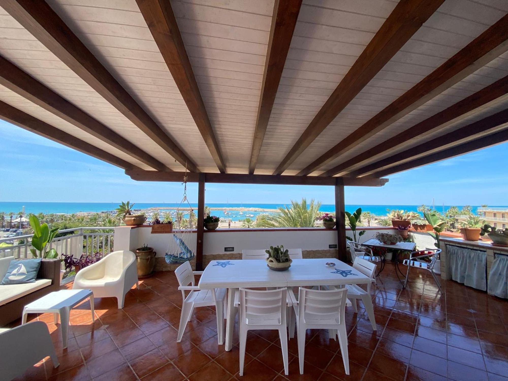La Terrazza Di Pollon Villa San Leone Eksteriør bilde